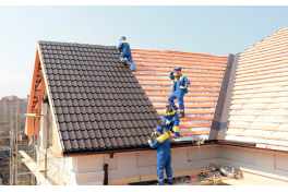 Монтаж металочерепиці